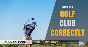Mastering the Perfect Golf Swing: A Step-by-Step Guide to Hitting Your Club Correctly