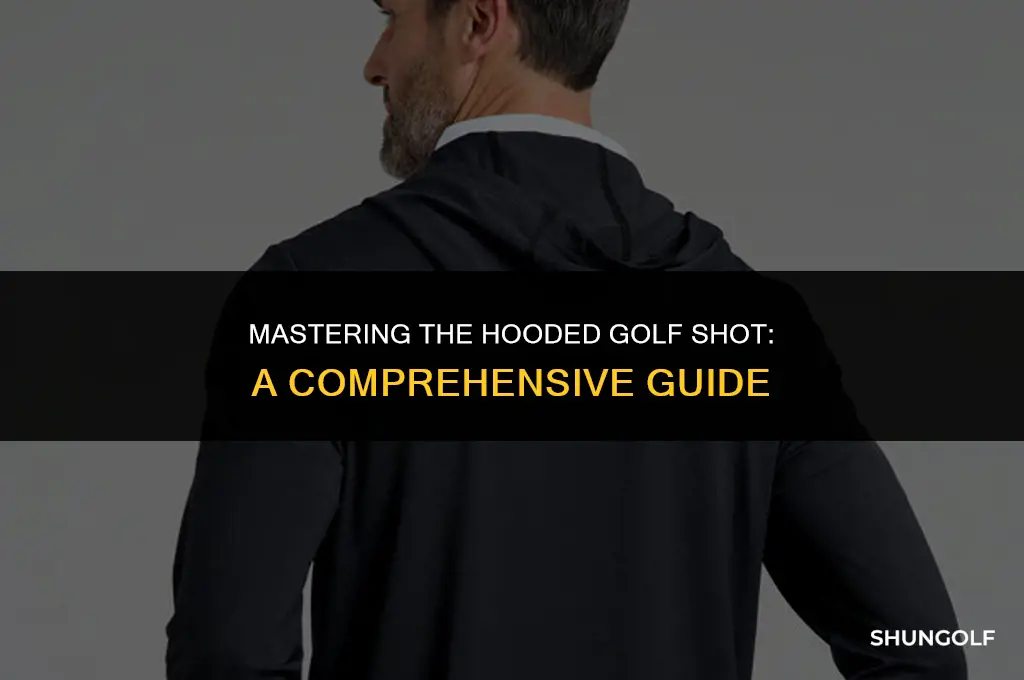 how to hit a hooded golf shot