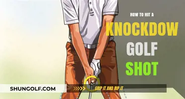 Mastering the Knockdown Shot: A Golfer's Guide to Precision