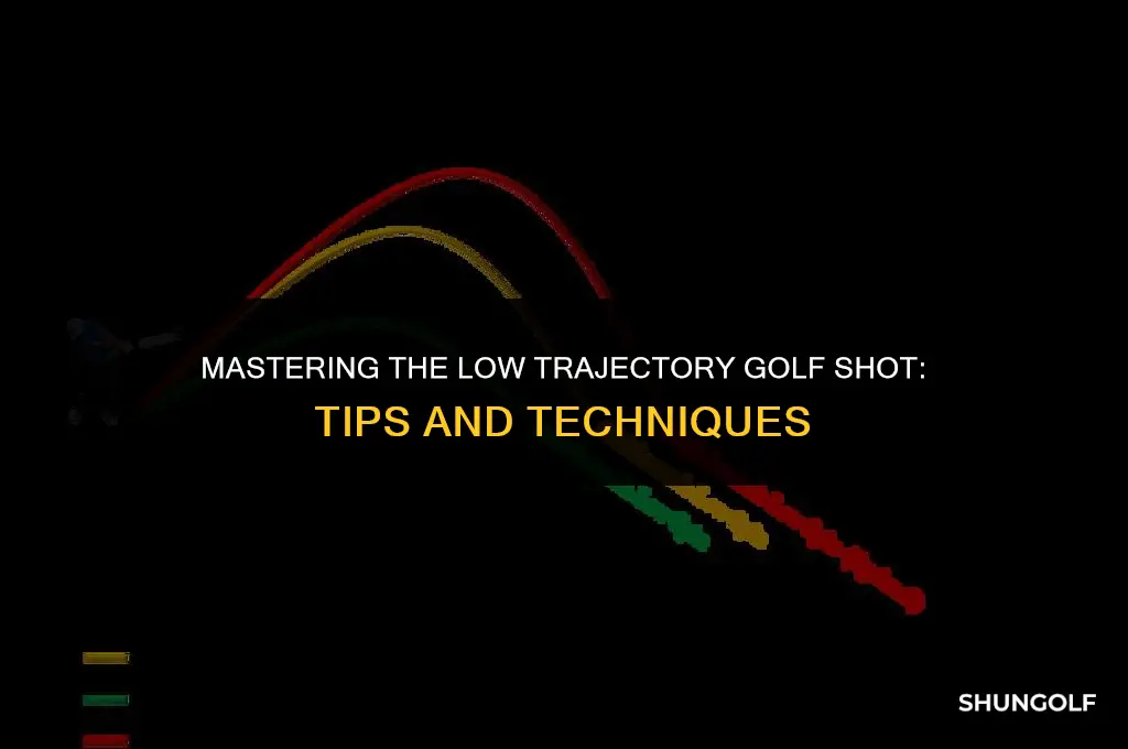 how to hit a lower trajectory golf shot