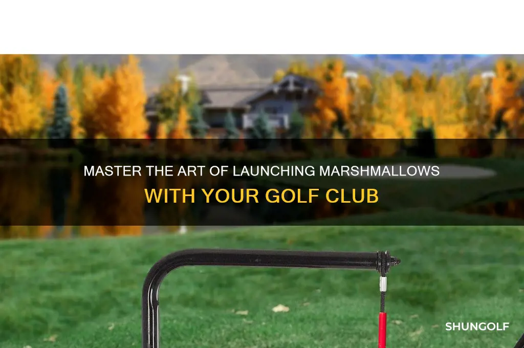 how to hit a marshmallow far with a golf club