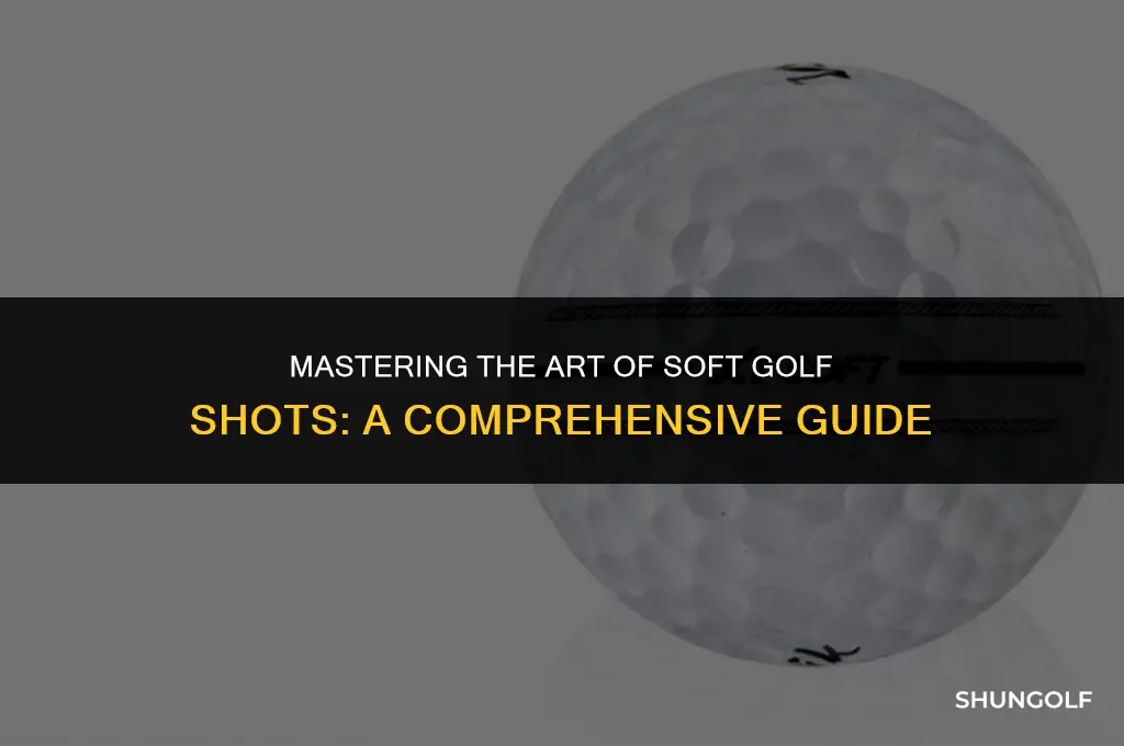 how to hit a soft golf shot