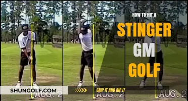 Mastering the Stinger: A Step-by-Step Guide to Hitting a GM Golf Shot