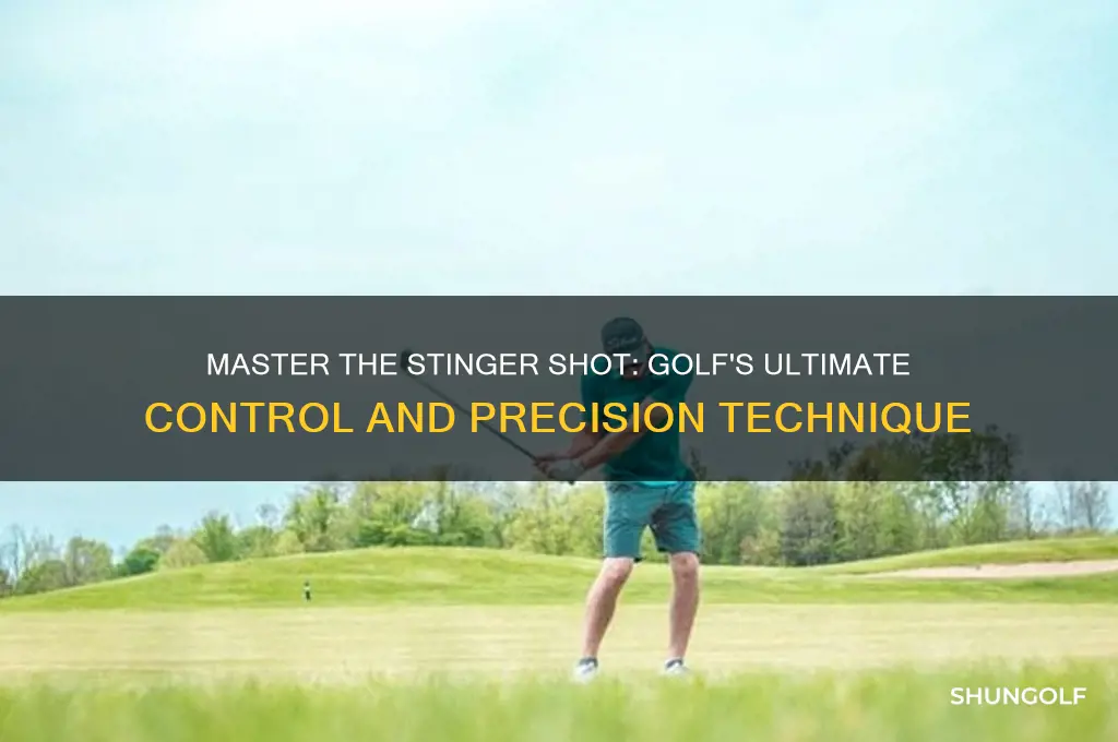 how to hit a stinger in golf