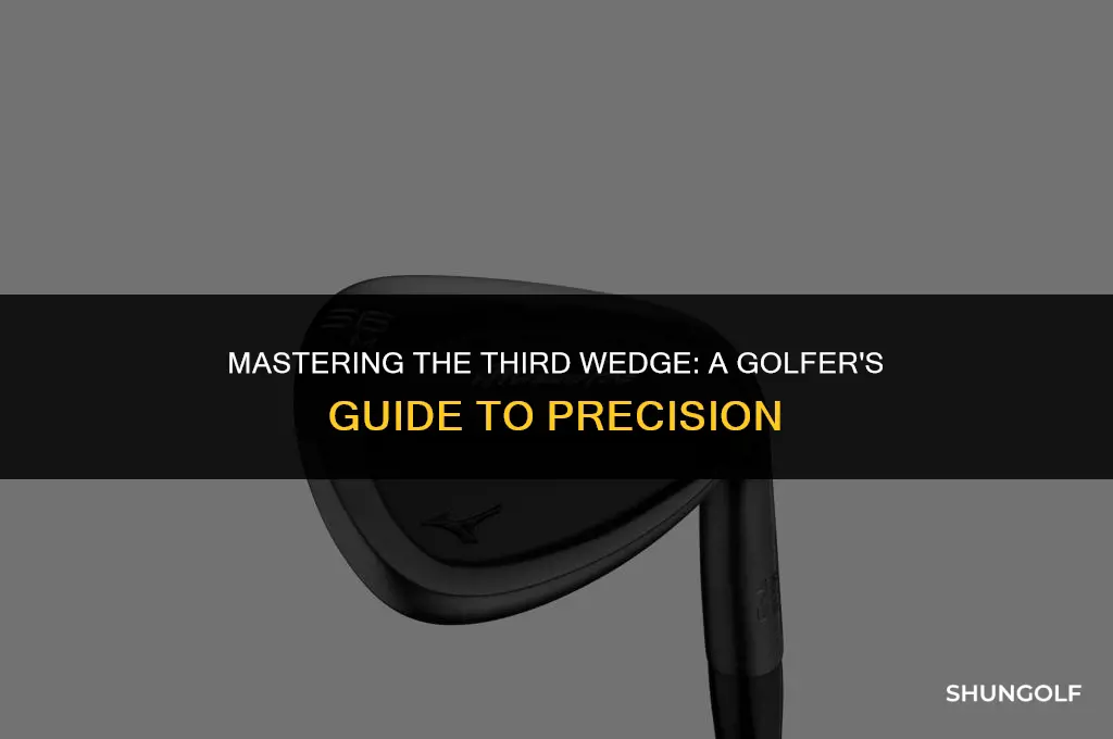 how to hit a third wedge golf shot