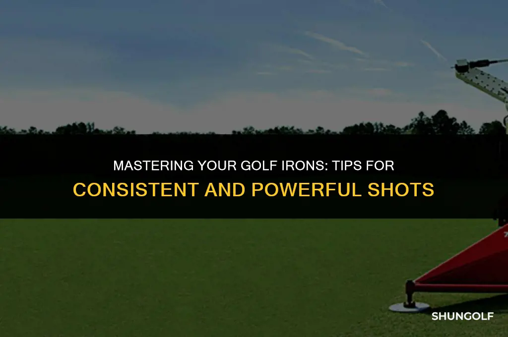 how to hit better golf iron shots