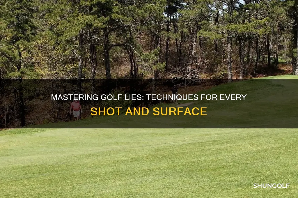 how to hit different lies in golf