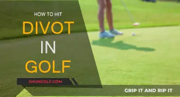 Mastering the Art of Hitting a Golf Divot