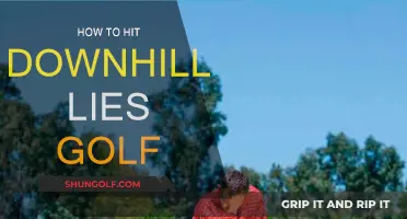 Mastering Downhill Lies: Golf's Tricky Challenge