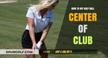 Mastering the Perfect Strike: How to Hit the Golf Ball Center of Club