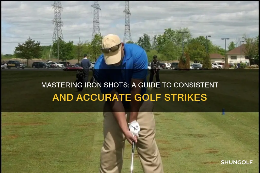 how to hit golf irons without missing