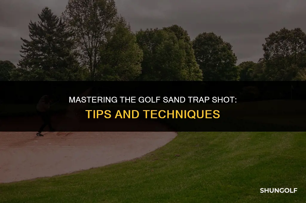 how to hit golf sand trap shot