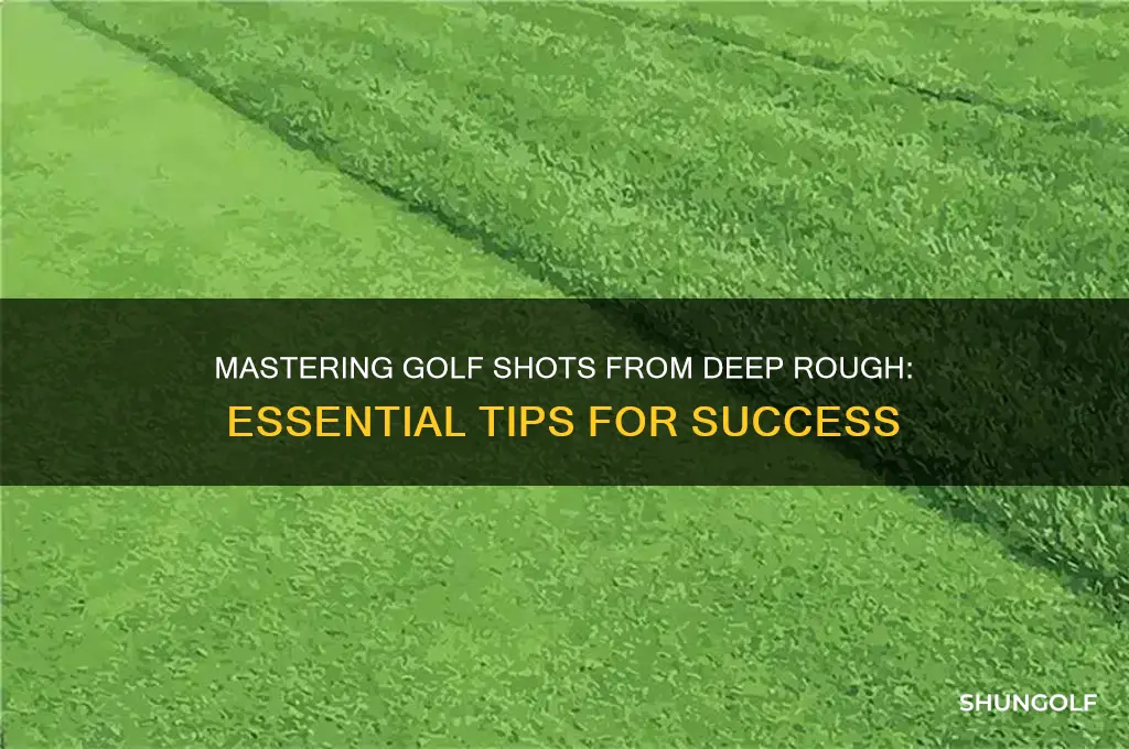 how to hit golf shotboutbof feep rough