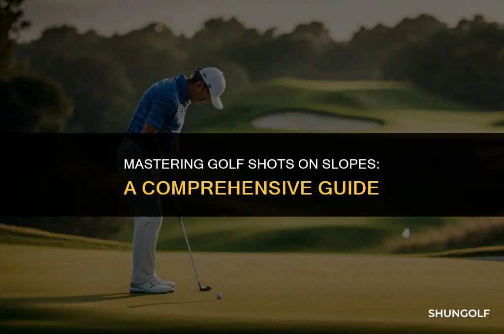 how to hit golf shots on slopes