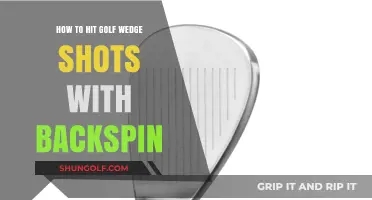 Mastering Backspin: A Guide to Golf Wedge Shots