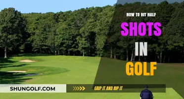 Mastering the Art of Half Shots: A Golfer's Guide