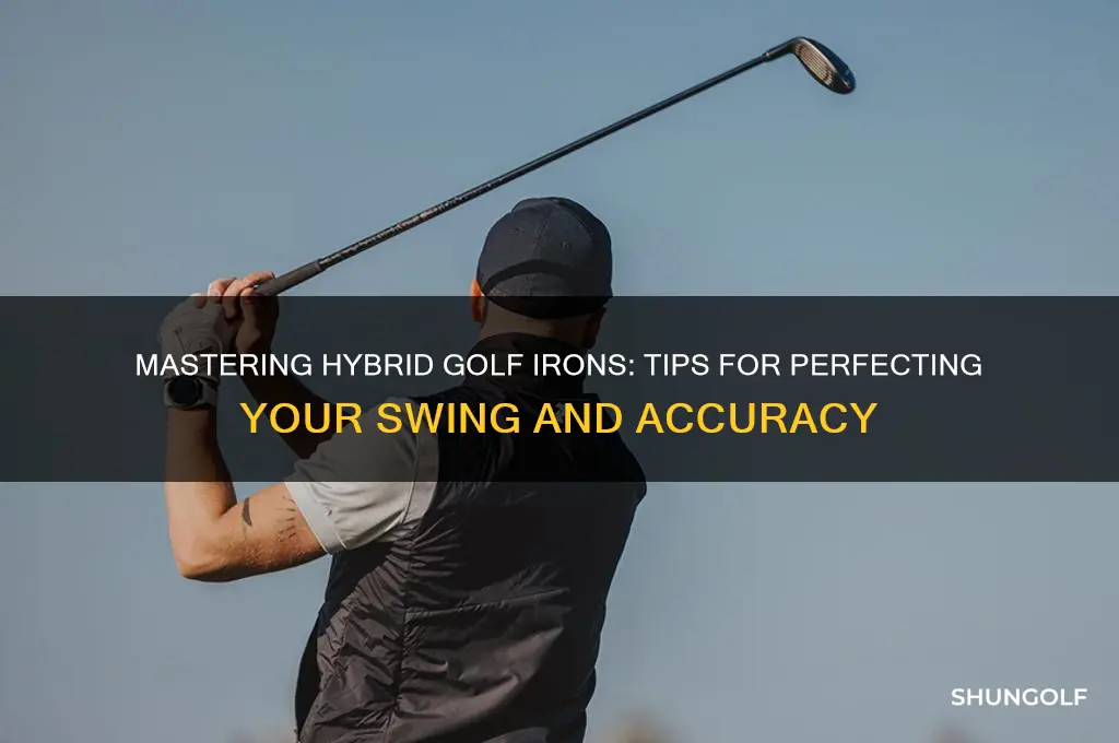 how to hit hybrid golf irons