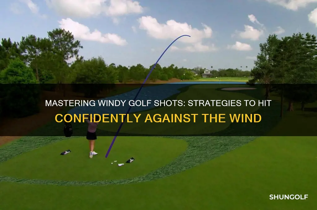 how to hit into the wind golf