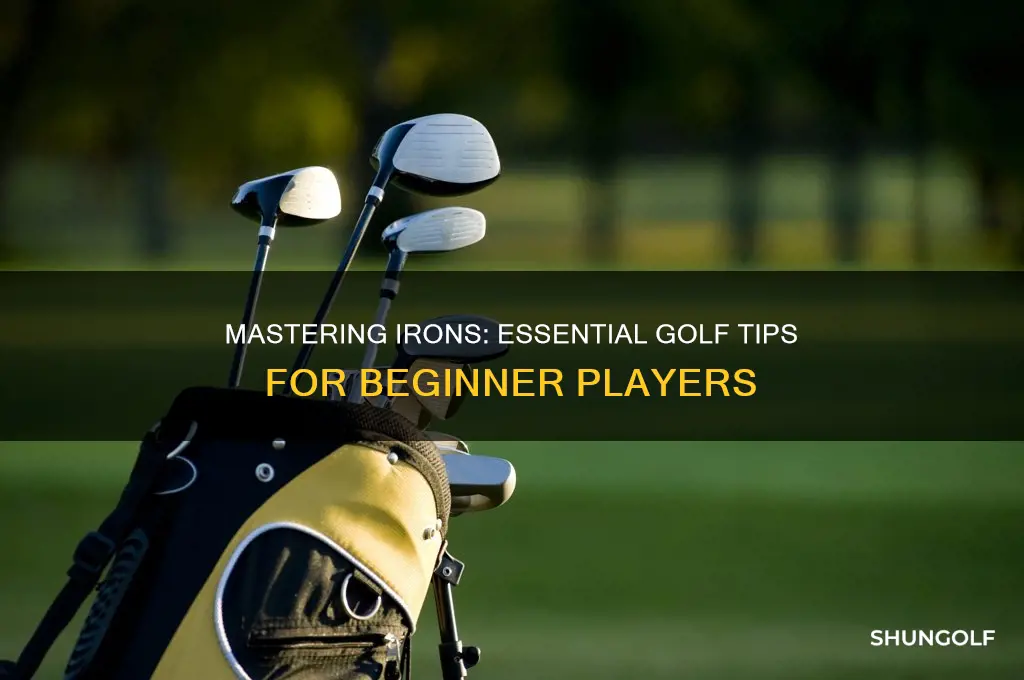 how to hit irons golf tips for beginners