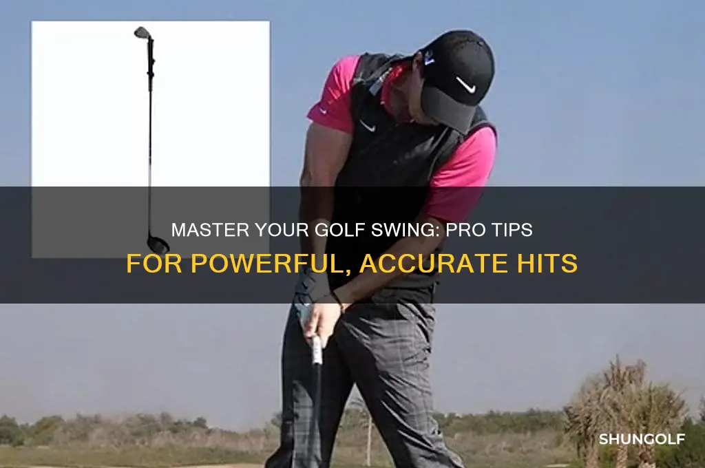 how to hit like a pro golfer