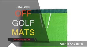 Mastering the Art of Hitting Off Golf Mats