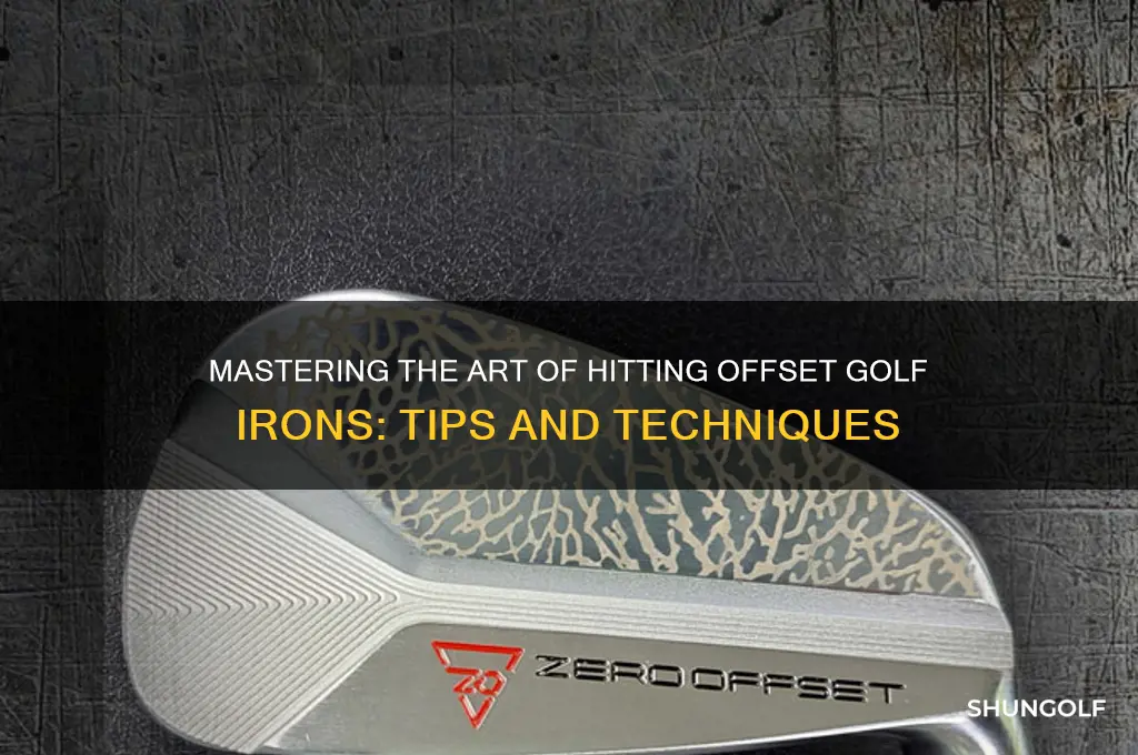 how to hit offset golf irons