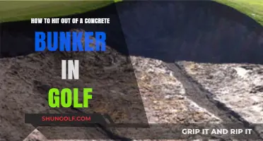 Mastering the Concrete Bunker Shot: Tips for Golfers to Escape