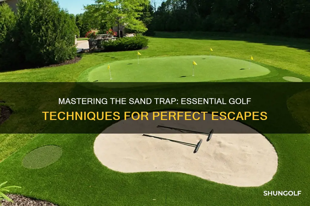 how to hit out of a sand trap golf