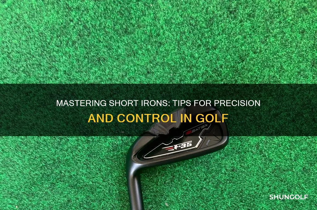 how to hit short irons in golf