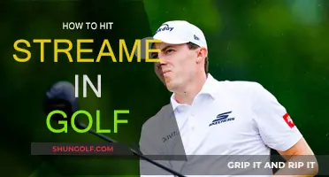 Mastering the Art of Hitting Streamers in Golf
