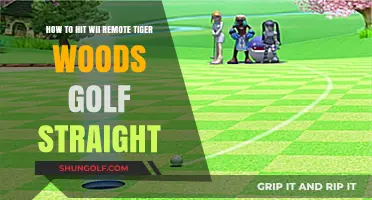 Mastering Straight Shots: Tips for Wii Remote Tiger Woods Golf