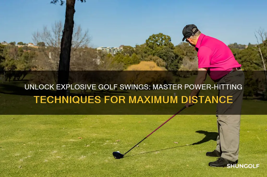 how to hit with more power in golf