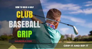 Master the Baseball Grip: A Simple Guide to Holding a Golf Club