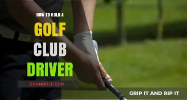 Mastering the Golf Driver Grip: A Step-by-Step Guide to Perfect Hold