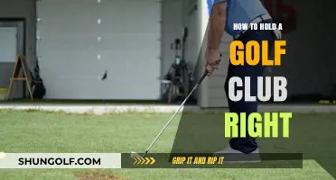 Master Your Golf Swing: Essential Tips for Holding a Golf Club Correctly