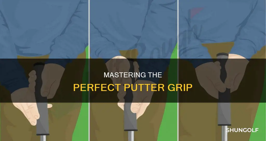 how to hold a golf putter