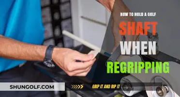 Mastering the Art of Regripping: A Guide to Golf Shaft Handling