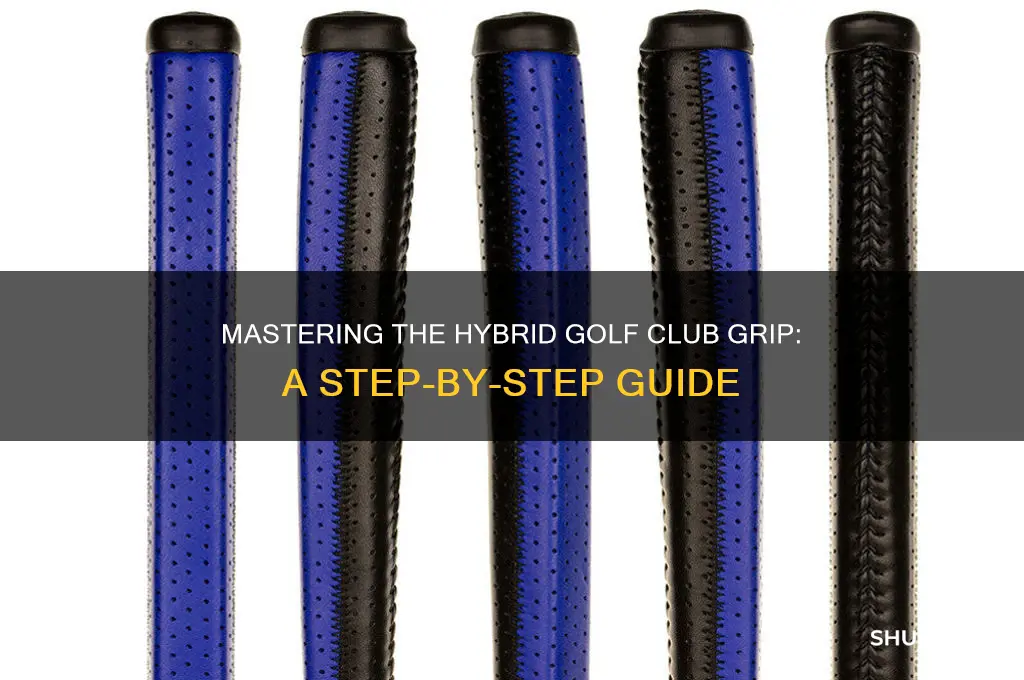 how to hold a hybrid golf club