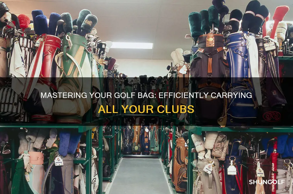 how to hold all of your golfing cluns