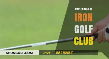 Mastering the Grip: How to Hold an Iron Golf Club Properly