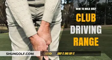 Master Your Golf Swing: Essential Tips for Holding a Club at the Driving Range