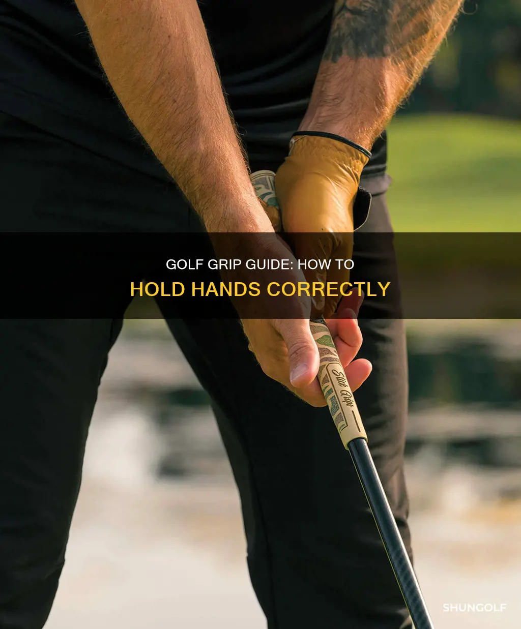 how to hold hands in golf