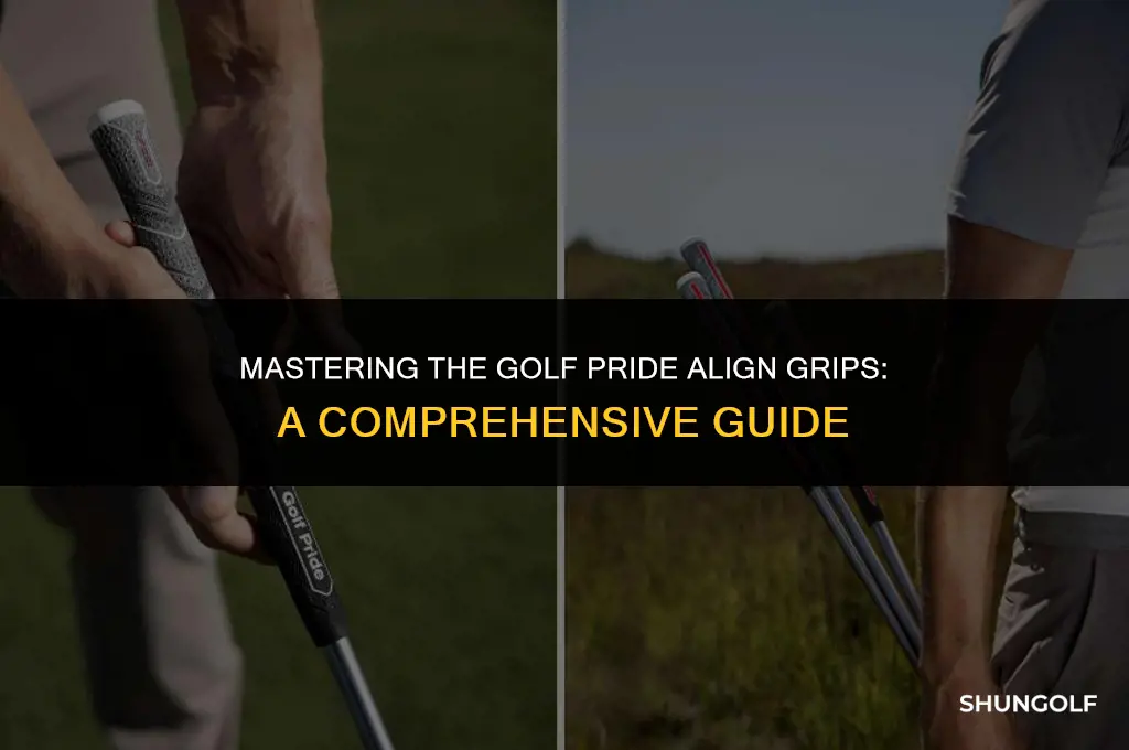 how to hold the golf pride align grips