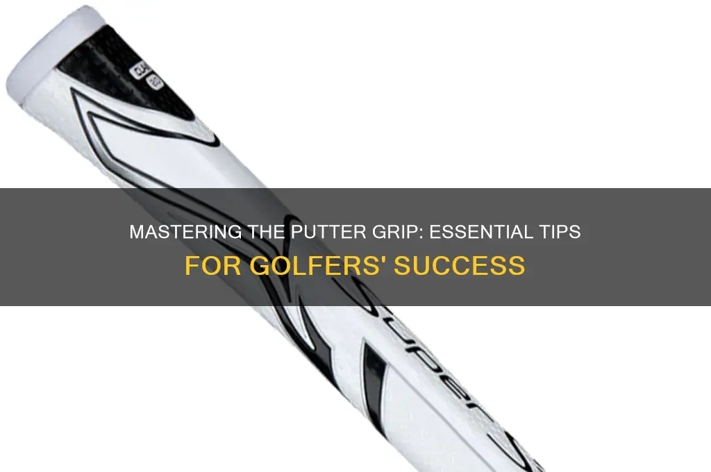 how to hold the putter in golf