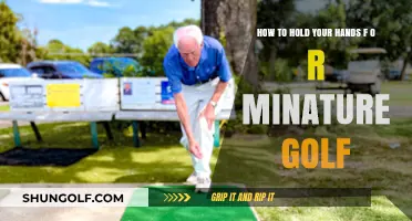 Mastering Miniature Golf: The Perfect Hand Grip Technique Guide