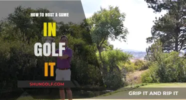 Mastering the Art of Hosting a Game in Golf It