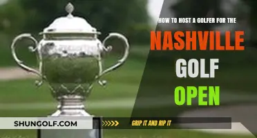 Hosting a Golfer for the Nashville Golf Open: A Complete Guide
