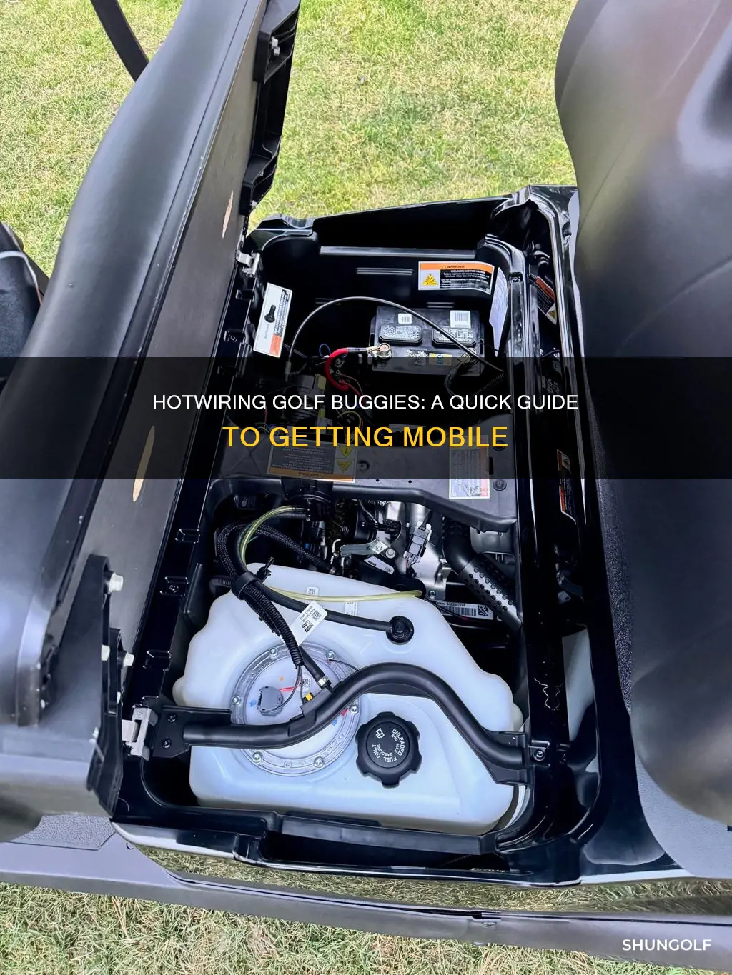 how to hotwire a golf buggy