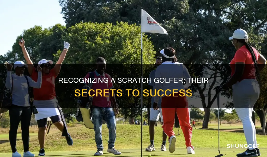 how to identify a scratch golfer