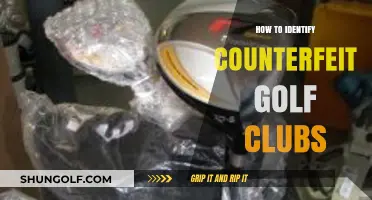 Spotting Fake Golf Clubs: A Guide to Authentic Equipment